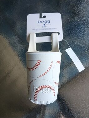 NWT BOGG Bevy Drink Holder Baseball Homerun pattern fits all Bogg Bags